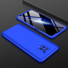 Чехол GKK 360 для Xiaomi Redmi Note 9 Pro Max бампер оригинальный Blue