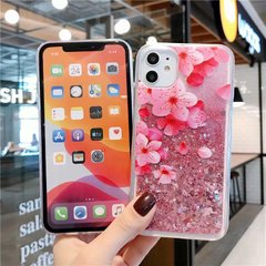 Чохол Glitter для Iphone 11 бампер рідкий блиск Sakura