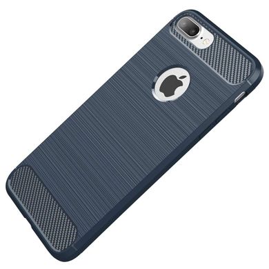 Чехол Carbon для Iphone 7 Plus / 8 Plus бампер Blue
