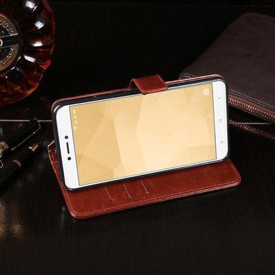 Чохол Idewei для Xiaomi Redmi Note 4 / Note 4 Pro (Mediatek) книжка шкіра PU Коричневий