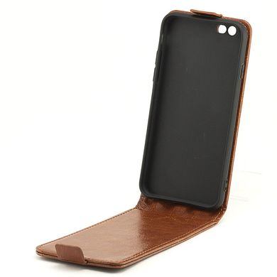 Чехол Idewei для Iphone 6 / 6S флип вертикальный кожа PU коричневый