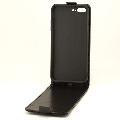 Чохол Idewei для Iphone 7 Plus / 8 Plus фліп вертикальний шкіра PU чорний