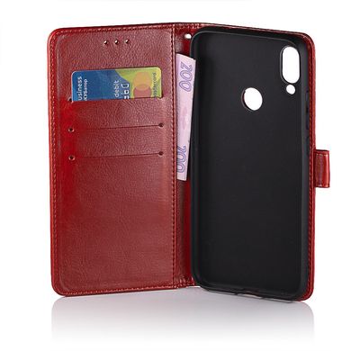Чехол Idewei для Xiaomi Redmi Note 7 / Note 7 Pro книжка кожа PU красный