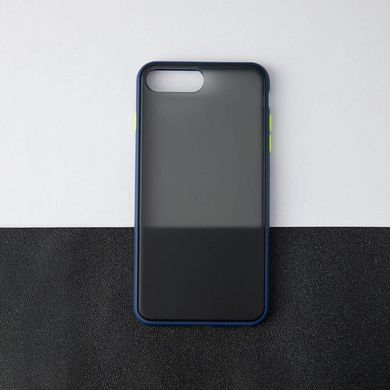 Чохол Matteframe для Iphone 7 Plus / 8 Plus бампер матовий протиударний Avenger Синій