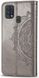 Чехол Vintage для Samsung Galaxy M31 / M315 книжка женский с визитницей серый