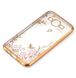 Чехол Luxury для Samsung G530 / G531 / Galaxy Grand Prime ультратонкий бампер Gold
