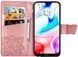 Чехол Butterfly для Xiaomi Redmi 8 книжка кожа PU розовый