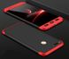 Чехол GKK 360 для Xiaomi mi A1 / mi 5x Бампер Black+Red