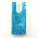 Чохол Glitter для Xiaomi Redmi 8 Бампер Рідкий блиск Синій
