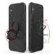 Чохол Iron Ring для Iphone XS Max бампер протиударний з підставкою Black