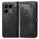 Чехол Vintage для Infinix Note 40 / X6853 книжка кожа PU с визитницей черный