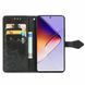 Чехол Vintage для Infinix Note 40 / X6853 книжка кожа PU с визитницей черный