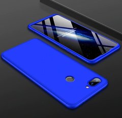 Чехол GKK 360 для Xiaomi Mi 8 Lite бампер оригинальный Blue