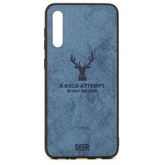 Чехол Deer для Samsung Galaxy A50 2019 / A505F бампер противоударный Синий