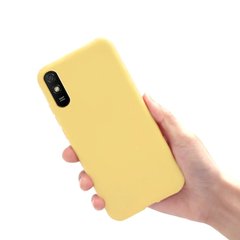 Чохол Style для Xiaomi Redmi 9A Бампер силіконовий Жовтий