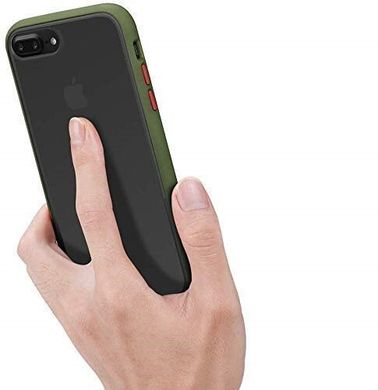 Чохол Matteframe для Iphone 7 Plus / 8 Plus бампер матовий протиударний Avenger Зелений