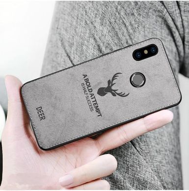 Чехол Deer для Xiaomi Mi A2 Lite / Redmi 6 Pro бампер накладка Серый