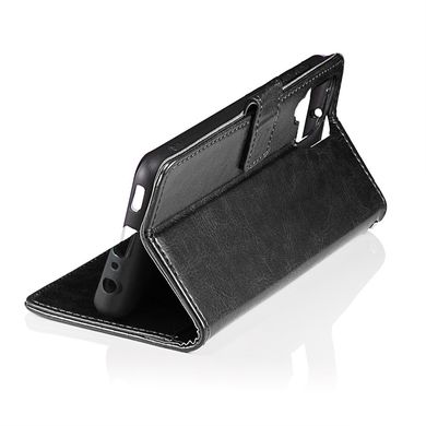 Чехол Idewei для Samsung Galaxy M22 / M225 книжка кожа PU с визитницей черный