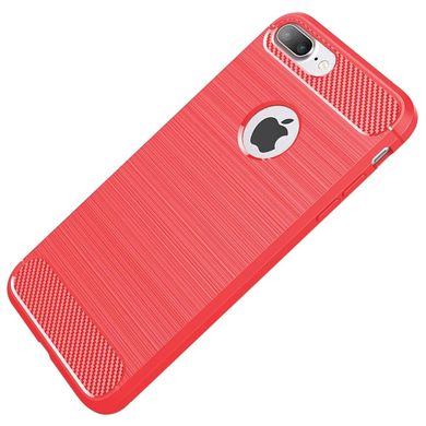 Чехол Carbon для Iphone 7 Plus / 8 Plus бампер Red