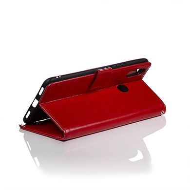 Чехол Idewei для Xiaomi Mi Max 3 книжка кожа PU красный