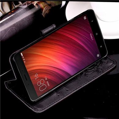 Чехол Clover для Xiaomi Redmi 5 Plus (5.99") книжка кожа PU черный