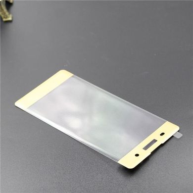 Защитное стекло AVG 3D для Sony Xperia XA / F3112 / F3111 / F3115 F3116 F3113 полноэкранное золотое