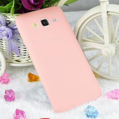 Чохол Style для Samsung J3 2016 / J320 Бампер силіконовий рожевий