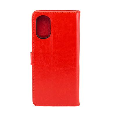 Чехол Idewei для Motorola Moto G22 книжка кожа PU с визитницей красный