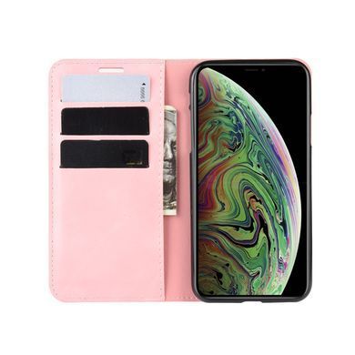 Чехол Taba Retro-Skin для iPhone XS Max книжка кожа PU с визитницей розовый