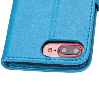 Чехол Clover для IPhone 7 Plus / 8 Plus Книжка кожа PU голубой