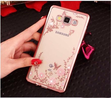 Чохол Luxury для Samsung G530 / G531 / Galaxy Grand Prime ультратонкий бампер Rose-Gold
