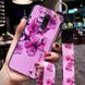 Чехол Lanyard для Xiaomi Redmi 8 бампер с ремешком Rose