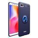 Чохол TPU Ring для Xiaomi Redmi 6A бампер протиударний з кільцем Blue