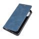 Чехол Taba Retro-Skin для Iphone 12 Pro книжка с визитницей кожа PU синий