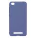 Чохол Style для Xiaomi Redmi 4A Бампер силіконовий Синій
