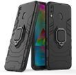 Чохол Iron Ring для Samsung Galaxy M20 / M205 броньований бампер Броня Black