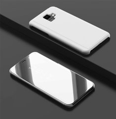 Чехол Mirror для Samsung J6 2018 / J600 / J600F книжка зеркальный Clear View Silver