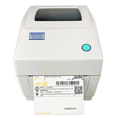 Термопринтер этикеток Xprinter XP-460B наклеек Новой почты штрих-кода 112