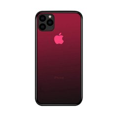 Чехол Amber-Glass для Iphone 11 Pro Max бампер накладка градиент Red