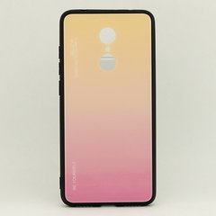 Чохол Gradient для Xiaomi Redmi 5 (5.7 ") бампер накладка Beige-Pink