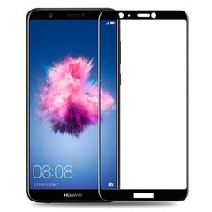 Защитное стекло AVG для Huawei P Smart 2018 / FIG-LX1 / FIG-LA1 полноэкранное черное
