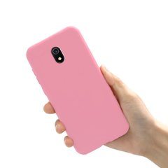 Чехол Style для Xiaomi Redmi 8A Бампер силиконовый Розовый