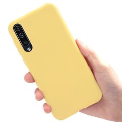 Чехол Style для Samsung Galaxy A30s 2019 / A307F силиконовый бампер Желтый