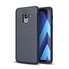 Чехол Touch для Samsung Galaxy A8 2018 / A530F бампер оригинальный AutoFocus Blue