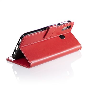 Чехол Idewei для Samsung Galaxy M20 книжка кожа PU красный