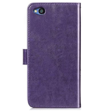 Чехол Clover для Xiaomi Redmi Go книжка кожа PU женский фиолетовый