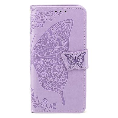 Чохол Butterfly для iPhone 6 Plus / 6s Plus Книжка шкіра PU бузковий