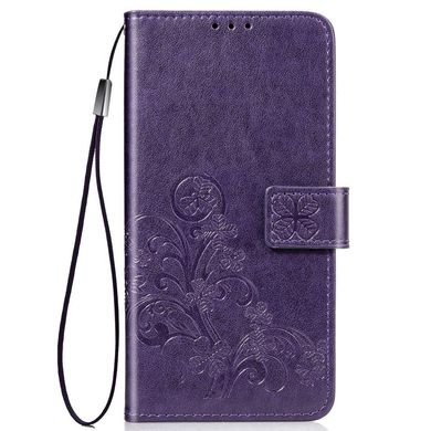Чехол Clover для Xiaomi Redmi Go книжка кожа PU женский фиолетовый