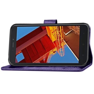 Чохол Clover для Xiaomi Redmi Go книжка шкіра PU жіночий фіолетовий