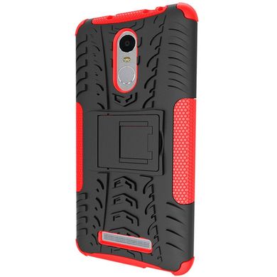 Чехол Armor для Xiaomi Redmi Note 3 / Note 3 pro Противоударный Бампер красный